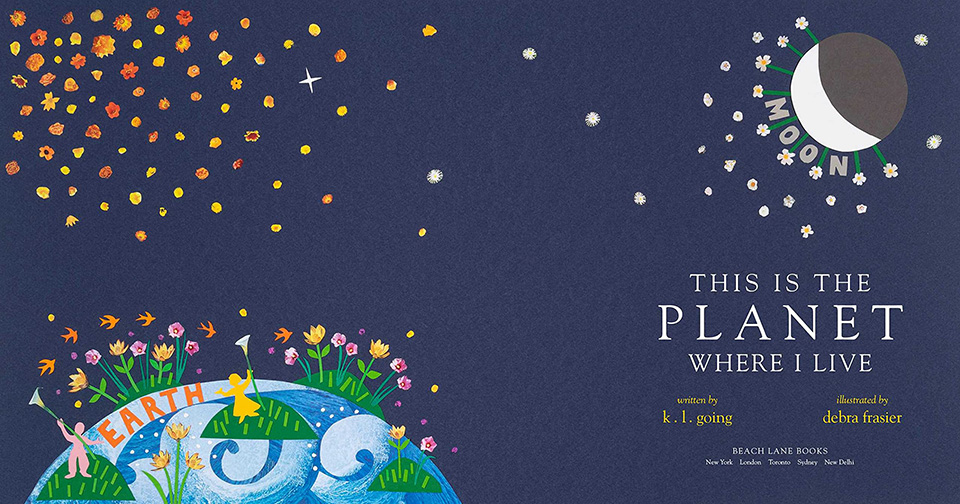 This is the Planet Where I Live - Title Page Spread