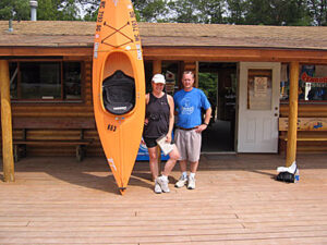 Penrod's rental kayak