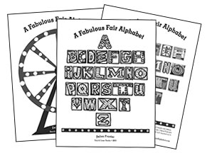 Fabulous Fair Alphabet Coloring Sheets