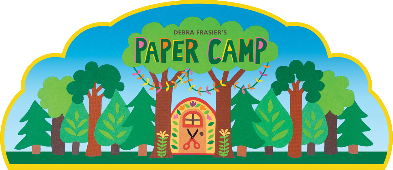 Debra's Paper Camp Logo