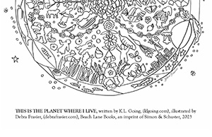 PLANET mural - bottom half